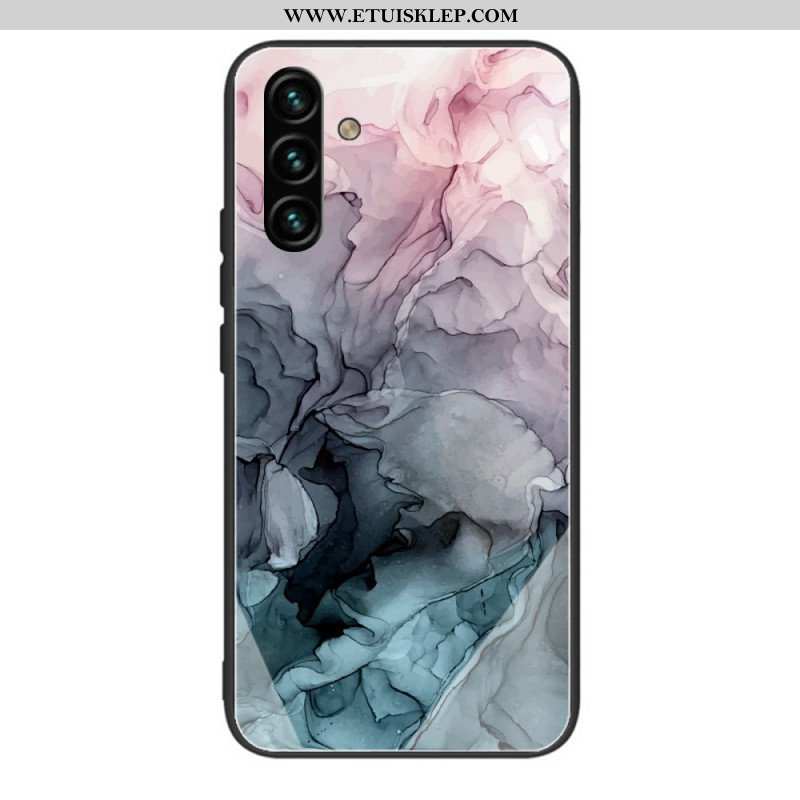 Etui do Samsung Galaxy A13 5G / A04s Marmurowe Szkło Hartowane